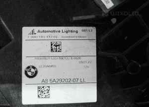 Bmw X3 X4 lift G01 G02 bdb lampa przednia prawa 12