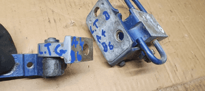 Zawias zawiasy drzwi lewy tył para Audi A4 B6 8E0833411 4