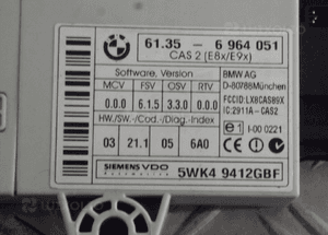 Komputer silnika bmw E87 118d 18D 0281012335 4