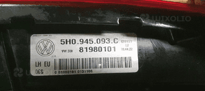 Lampa prawy lewy tył tylna prawa lewa komplet LED VW Golf VIII 8 EUROPA 18