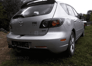 Mazda 3 BK 03-09 Klapa tylna szyba tylna w kolor 22V Spojler 3
