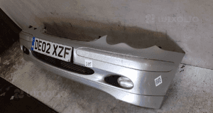 Zderzak przód przedni do mercedes W203 halogeny srebrny 744 3