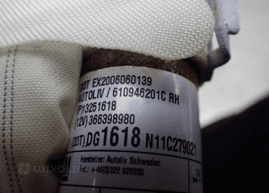 Prawa kurtyna opel astra j kombi 13251618 radom 2