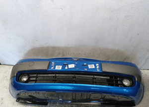 Zderzak przód przedni do renault scenic ii 2 TEI45 błękitny niebieski halogeny 1