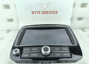 VW TOUAREG 7P EKRAN Display LCD NAWIGACJA MONITOR RADIO 7P6919603J 2