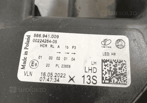 Lampa lewa reflektor lewy skoda kodiaq 566 full led lift 2021- 5