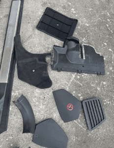MERCEDES CL 215 listwa prog plastik osłona fotela 6