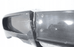 Dyfuzor zderzaka tył bmw 1 E81 E87 lift carbon 4