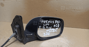 Lusterko prawe 9 pin toyota avensis T25 lift 1C0 uszkodzony 1 kabel 2