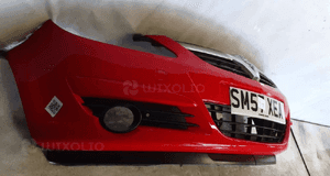 Zderzak przód przedni do opel corsa d Y547 czerwony halogeny 4