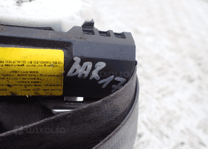Pas bezpieczeństwa prawy przód citroen C5 szary 96560562GW radom 3