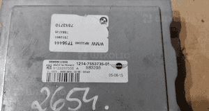 STEROWNIK SILNIKA KOMPUTER MINI COOPER R50 R52 R53 1.6 16V 7553735 2