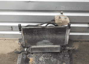 Opel Corsa D 1.3 1.7 cdti diesel chłodnica wody cieczy płynu wentylator intercooler komplet ! 1
