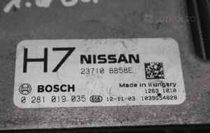 Sterownik silnika Nissan Qashqai 1.6 DCI  0281019035 2