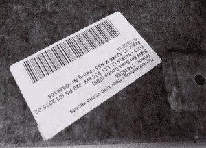 BMW 6 F06 Gran Coupe - Półka Tylna 4