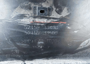 Zderzak tył tylny lexus es vii 7 2018- ES300 52159-33490 cały 8
