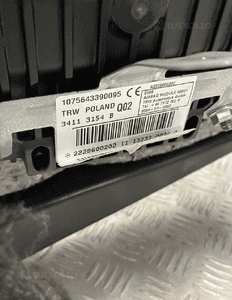 Deska airbag poduszki pasy mercedes s W222 org fv 15