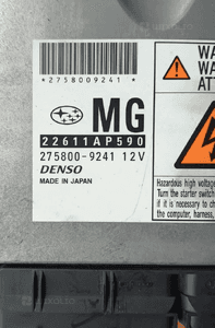 Subaru Outback Legacy IV 2.0 D komputer sterownik silnika 275800-9241 2