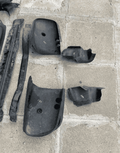 Porsche Cayenne mk1 osłona plastik wlot obudowa plastik 12