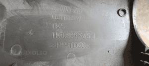Wlot kanał dolot powietrza Seat Leon II 1K0805962 1K0805962E 5