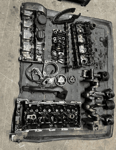 mercedes om611 c 203 Misa wał blok silnik  głowica listwa kolektor wałek 2