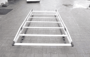 Bagażnik dachowy aluminiowy ford transit custom 1 i fl 4