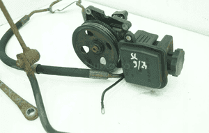 AMORTYZATOR PRZOD TYŁ POMPA WSPOMAGANIA KPL SWAP ABC MERCEDES SL500 R230 6