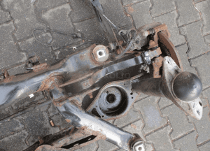 OŚ BELKA ZAWIESZENIE TYŁ TYLNE WÓZEK TYŁ TYLNY SKODA SUPERB II 2 5N0505235Q 7