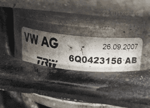 VW Polo Fox Audi A2 Fabia Ibiza TRW pompa wspomagania 6Q0423156S 6Q0423156AB 7