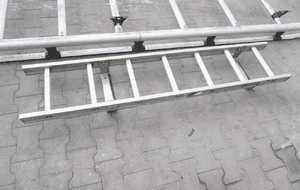 Bagażnik dachowy aluminiowy L2H2 fiat ducato iii 3 3