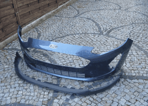 FORD FIESTA MK8 ATRAPA ZDERZAKA H1BB-8B271-A1 ŁADNA ORYGINAŁ 5