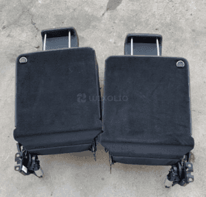 mercedes gl x164 kanapa tył siedzisko fotel trzeciego rzędu czarna skora składany silnik fotela stelaż 3