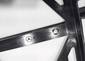 Ślizg mocowanie zderzaka lewy tył mercedes gle i W166 166 A1668851721 15-19 4