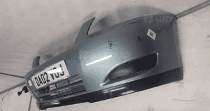 ) ZDERZAK PRZÓD PRZEDNI DO TOYOTA COROLLA E12 8Q3 BŁĘKITNY HALOGENY 3