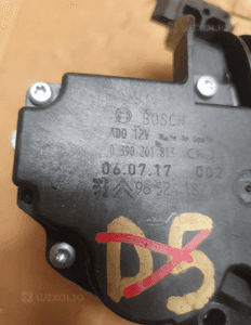 } silnik tylnej wycieraczki PEUGEOT 207 0390201813 4