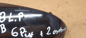 Lusterko lewe 6+2 pin 6+2 pinów Europa Audi A4 B8 EU LY9B 5