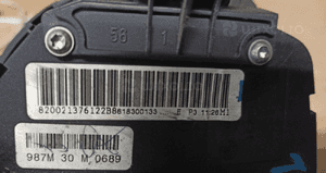 Przełącznik zespolony pająk renault megane ii nr 820021376 3
