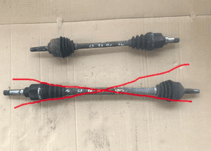 Półoś lewa Citroen C3 I 1.6 16v 02-09r 1