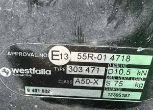 Hak holowniczy elektryczny bmw 4 G26 9491532 3