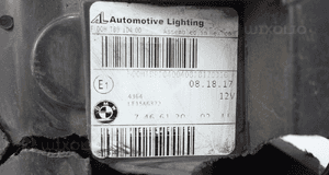 Bmw X3 G01 X4 G02 lampa full led adaptive prawy przód przednia 7466120 7
