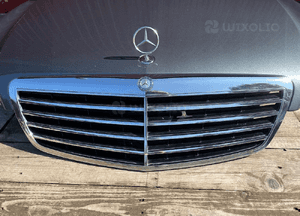 Mercedes W221 przedlift atrapa oryginał dobry stan 1