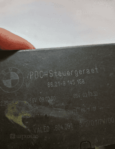 BMW E60 E61 E63 MODUŁ STEROWNIK PARKOWANIA PDC 9145158 4