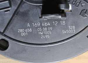 Mercedes A W169 taśma pod kierownicę zwijak A1694641218 A1695402345 2