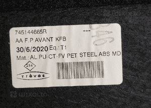 PODŁOGA WYKŁADZINA bagażnika tył Renault Megane 4 IV lift Kombi 4