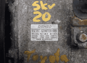 SPRĘŻARKA KLIMATYZACJI TOYOTA  5SE12C GE447220-9395 3