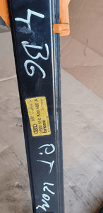 Mechanizm podnośnik szyby ramka prawy tył Audi A4 B6 8E0839462A 5