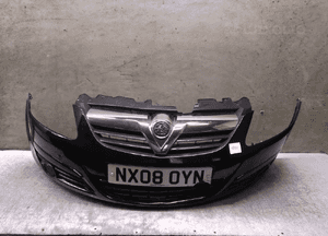 Zderzak przód przedni do opel corsa d grill Z20R czarny 1