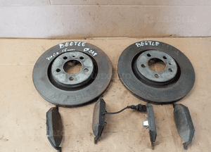 Tarcze hamulcowe klocki przód przednie 280mm VW New Beetle 1