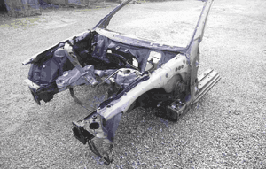 Podłuznica cwiartka l p mercedes sl R230 K197 2