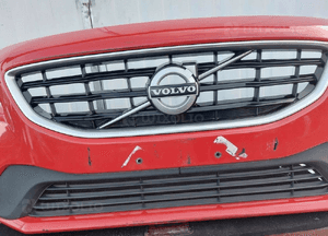 Volvo V40 ii zderzak przód przedni kompletny xenon spryski atrapa 7